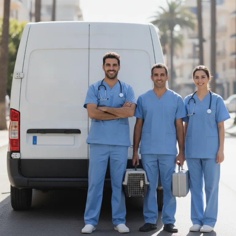 Veterinario equipo en Santurtzi